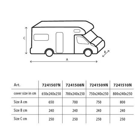 Camper Cover | SI 6 M - 600-650 - immagine 5