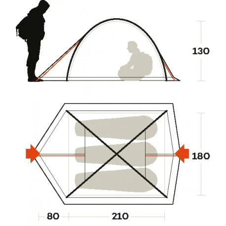 Ferrino Tenda Kalahari 3 - immagine 4